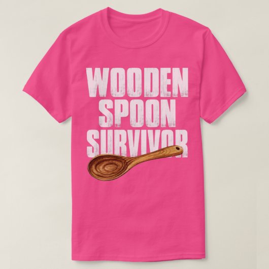 Überlebender Holzlöffel2 T-Shirt (Design vorne)