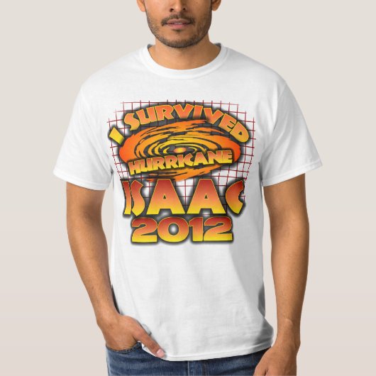 Überlebender - Hurrikan Isaac - Golf-Küste T-Shirt (Vorderseite)