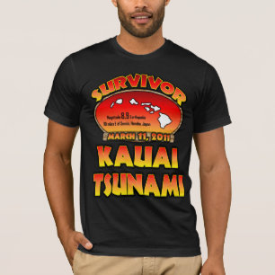 Überlebender - Kauai-Tsunami T-Shirt