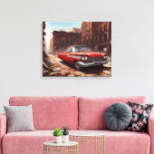 Überlebender Leinwanddruck (Insitu (Wohnzimmer))