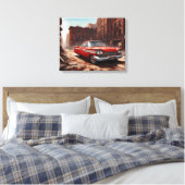 Überlebender Leinwanddruck (Insitu (Schlafzimmer))
