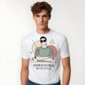 Überlebender mit Stil Tee