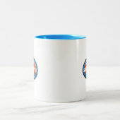 Überlebender Pickleball Zweifarbige Tasse (Mittel)