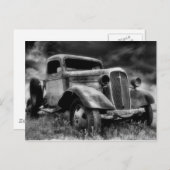 Überlebender Postkarte (Vorne/Hinten)