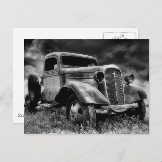 Überlebender Postkarte (Vorne/Hinten)