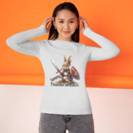 Überlebender von Bauchproblemen – Tapferes Kaninch T-Shirt
