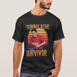 Überlebender von Bauchschmerzen Reizdarmsyndrom Lu T-Shirt