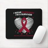 Überlebender von Blutkrebs Multiple Myeloma Bewuss Mousepad (Mit Mouse)