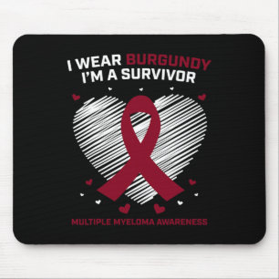 Überlebender von Blutkrebs Multiple Myeloma Bewuss Mousepad