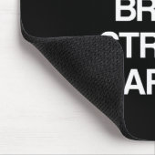 Überlebender von Kinderkrebs Unterstützer Krieger  Mousepad (Ecke)