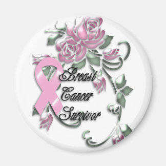 Überlebender von KRW Pink Ribbon Magnet