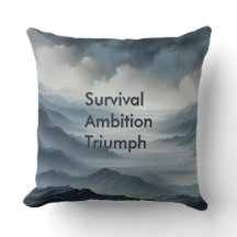Überlebens Ehrgeiz Triumph Motivierend