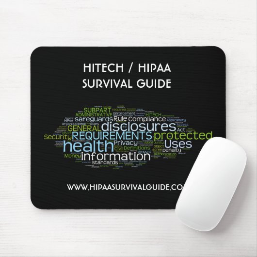 ÜBERLEBENS-FÜHRER DER HIGHTECHS-/HIPAA MOUSEPAD (Mit Mouse)