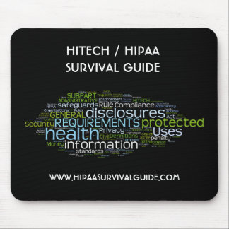 ÜBERLEBENS-FÜHRER DER HIGHTECHS-/HIPAA MOUSEPAD