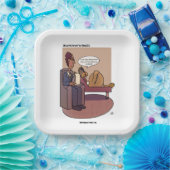 Überlebenschuld Pappteller (Party)