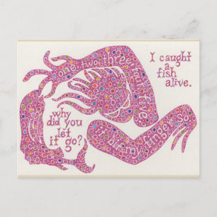 Überlebenshub, #6 Kinderzimmer Rhyme. Postkarte