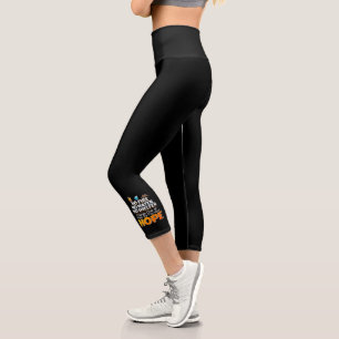 Überlebensregeln für Wildtiere - immer Hoffnung ha Capri Leggings