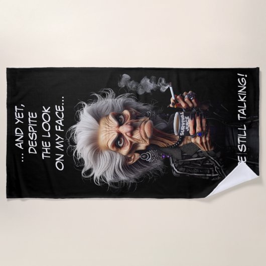 Überlebenssaft Strandtuch (Vorderseite)