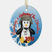 ÜberlebenStationierungpenguin-Verzierung 2010 Keramikornament (Rechts)