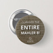 Überlebt Gesamt Mahler 8 Button (Vorne & Hinten)