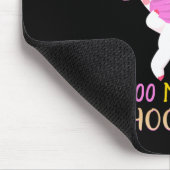 Überlebte 100 Masked School Days Dabbing Unicorn M Mousepad (Ecke)