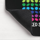 Überlebte 100 maskierte Schultage 100. Schultag Mousepad (Ecke)