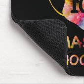 Überlebte 100 maskierte Schultage für Kinderlehrer Mousepad (Ecke)