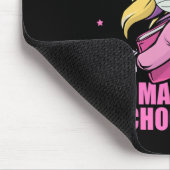 Überlebte 100 maskierte Schultage Mousepad (Ecke)