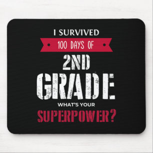 Überlebte 100 Tage Superkraft der zweiten Stufe Mousepad