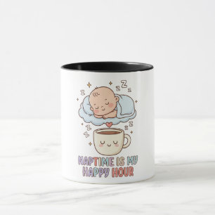 Überlebte Chaos Watercolor Tasse