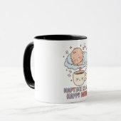 Überlebte Chaos Watercolor Tasse (Vorderseite Links)