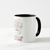 Überlebte Chaos Watercolor Tasse (VorderseiteRechts)