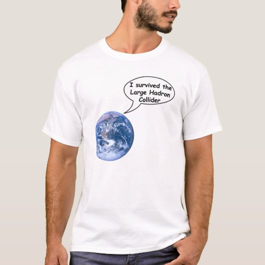 überlebte den großen HadronCollider T-Shirt (Vorderseite)