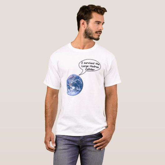 überlebte den großen HadronCollider T-Shirt (Vorne ganz)