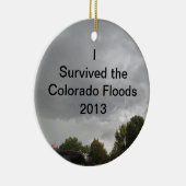 Überlebte die Flut-Verzierung Keramik Ornament (Rechts)