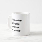 Überlebte ein anderes Treffen - Tasse des Sieges (Vorderseite Links)