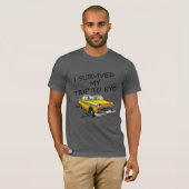 Überlebte Reise NYC Funny T-Shirt (Vorne ganz)