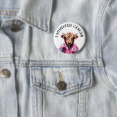 Überlebtes Brustkrebs Button (Beispiel)