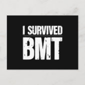 Überlebtes Geschenk für BMT Lehrer für Militärausb Postkarte (Vorderseite)