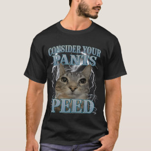 Überlege dir, dass deine Hose alberne Katze gepink T-Shirt