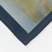 Überlegen Sie außerhalb der Box Fleecedecke (Ecke)