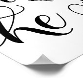 Überlegen Sie außerhalb der Box Motivierend Typogr Poster (Ecke)