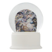 Überlegen Sie außerhalb der Box Schneekugel (Vorderseite)