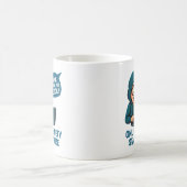 Überlegen Sie, bevor Sie klicken - Online-Sicherhe Kaffeetasse (Mittel)