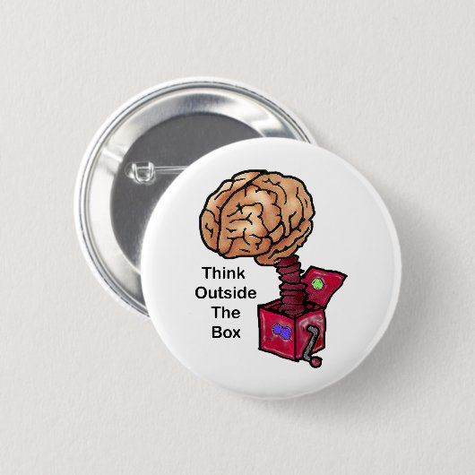 Überlegen Sie sich außerhalb der Box Button (Vorne & Hinten)