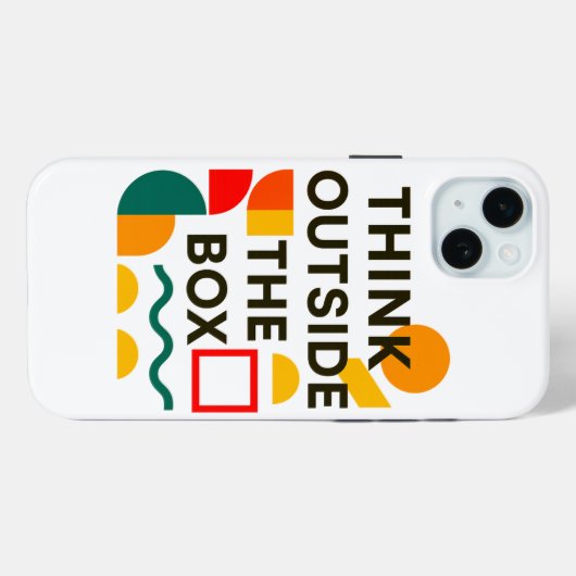 Überlegen Sie sich außerhalb der Box Case-Mate iPhone Hülle (Rückseite (Horizontal))