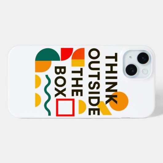 Überlegen Sie sich außerhalb der Box Case-Mate iPhone Hülle (Rückseite (Horizontal))