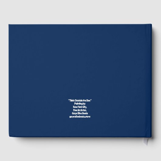 Überlegen Sie sich außerhalb der Box Gästebuch (Rückseite)