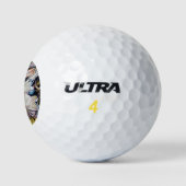 Überlegen Sie sich außerhalb der Box Golfball (Logo)
