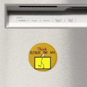 Überlegen Sie sich außerhalb der Box Magnet (In Situ (Geschirrspüler))